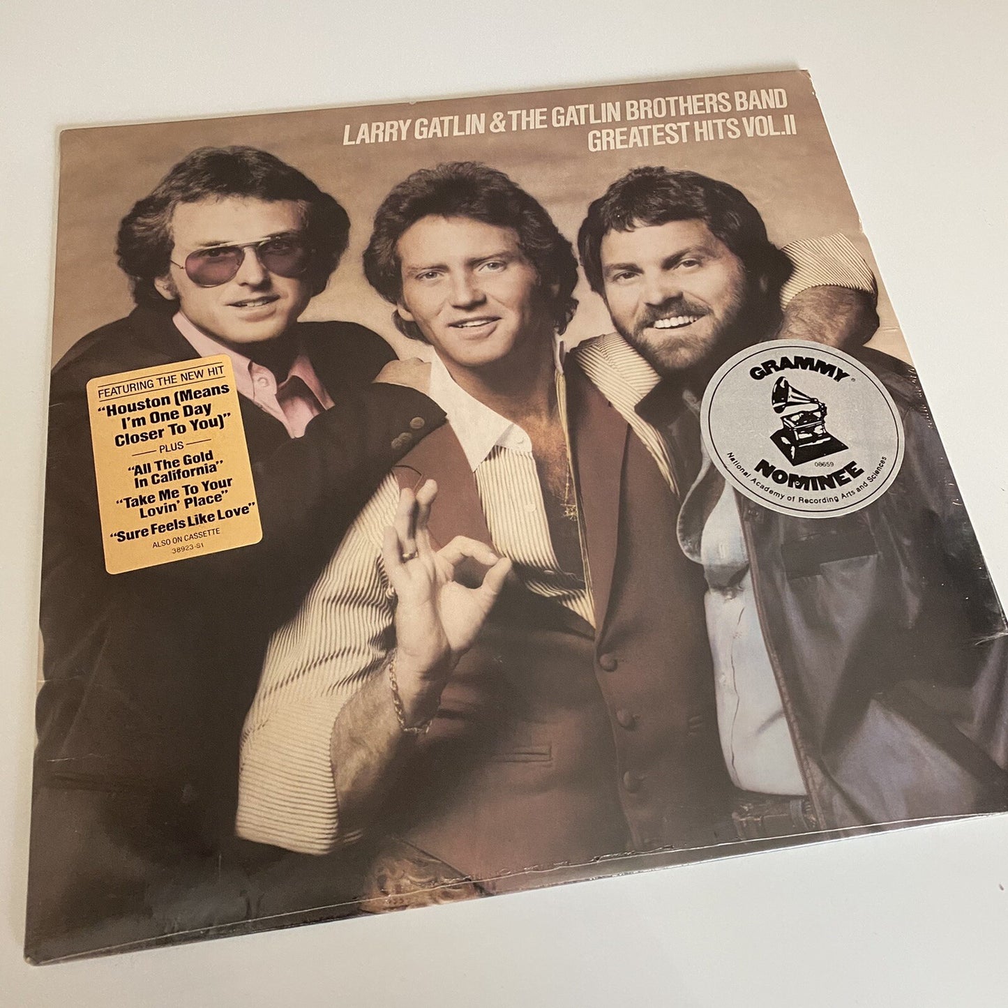 Larry Gatlin & The Gatlin Bros Band GREATEST HITS VOL II Vinyl LP Record SEALED