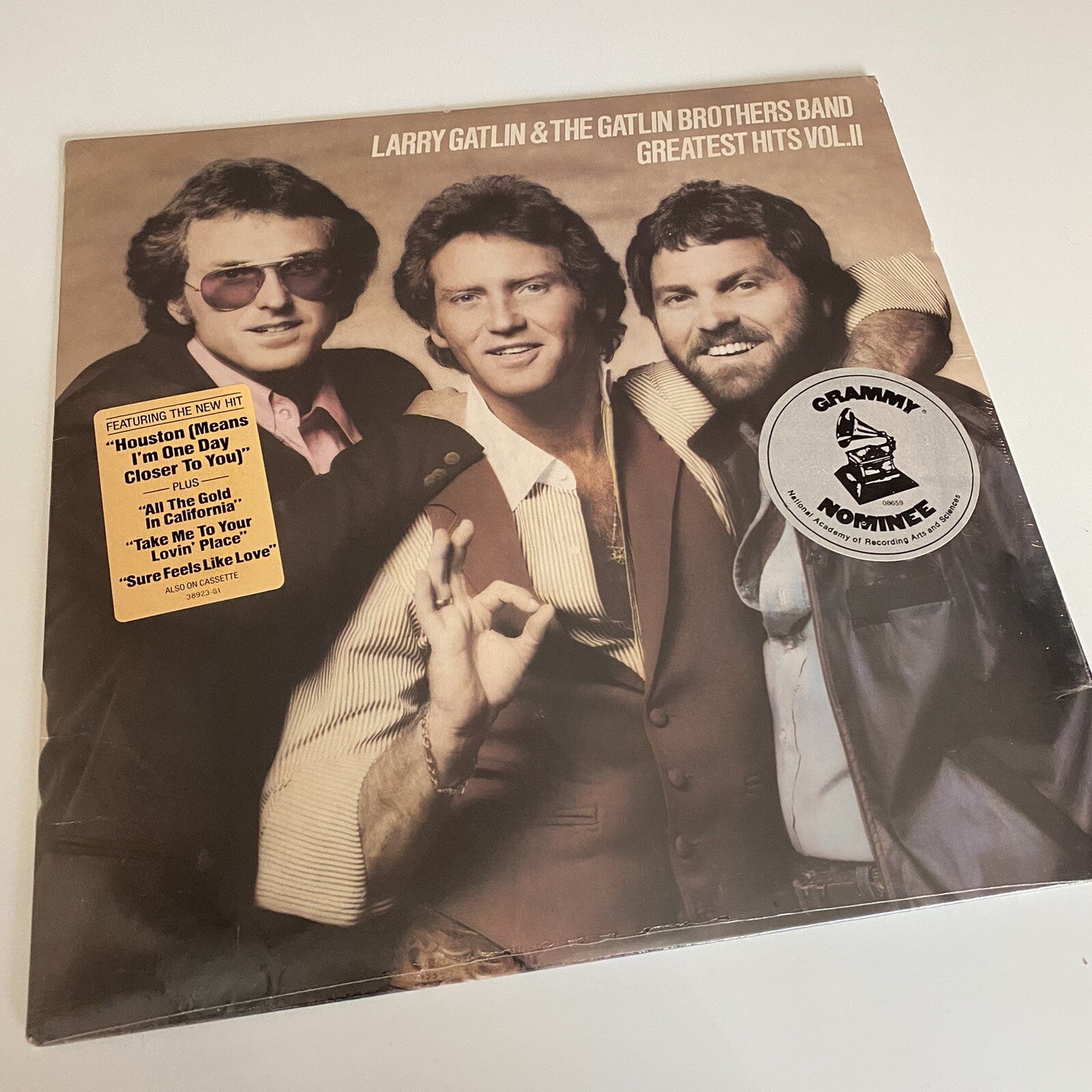 Larry Gatlin & The Gatlin Bros Band GREATEST HITS VOL II Vinyl LP Record SEALED