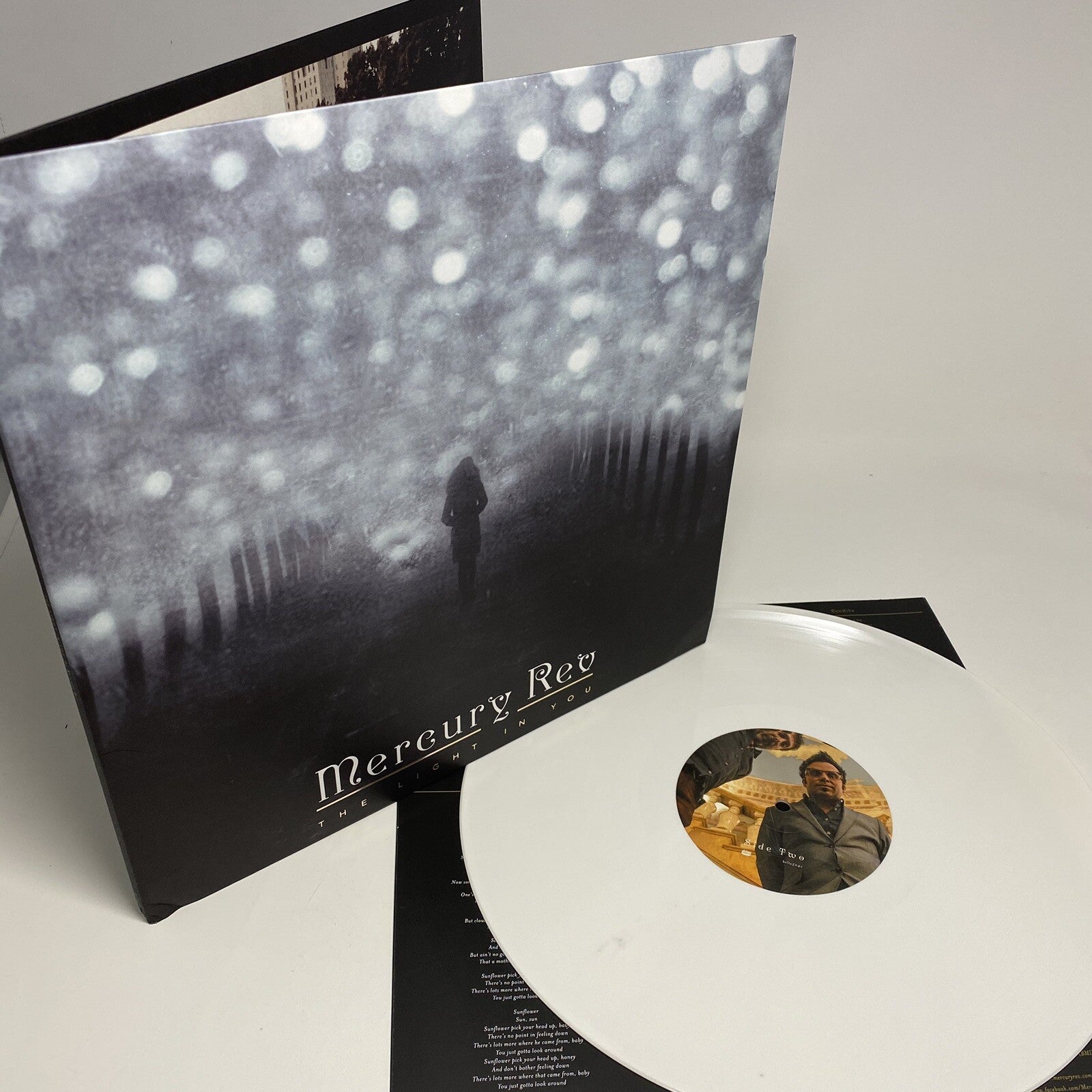 Mercury Rev THE LIGHT IN YOU Vinyl LP Record WHITE 180g VINYL w/CD, Near Mint