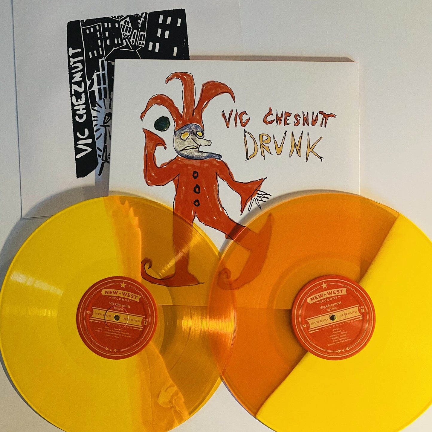 Vic Chestnut DRUNK Color Vinyl 2xLP Record NEW