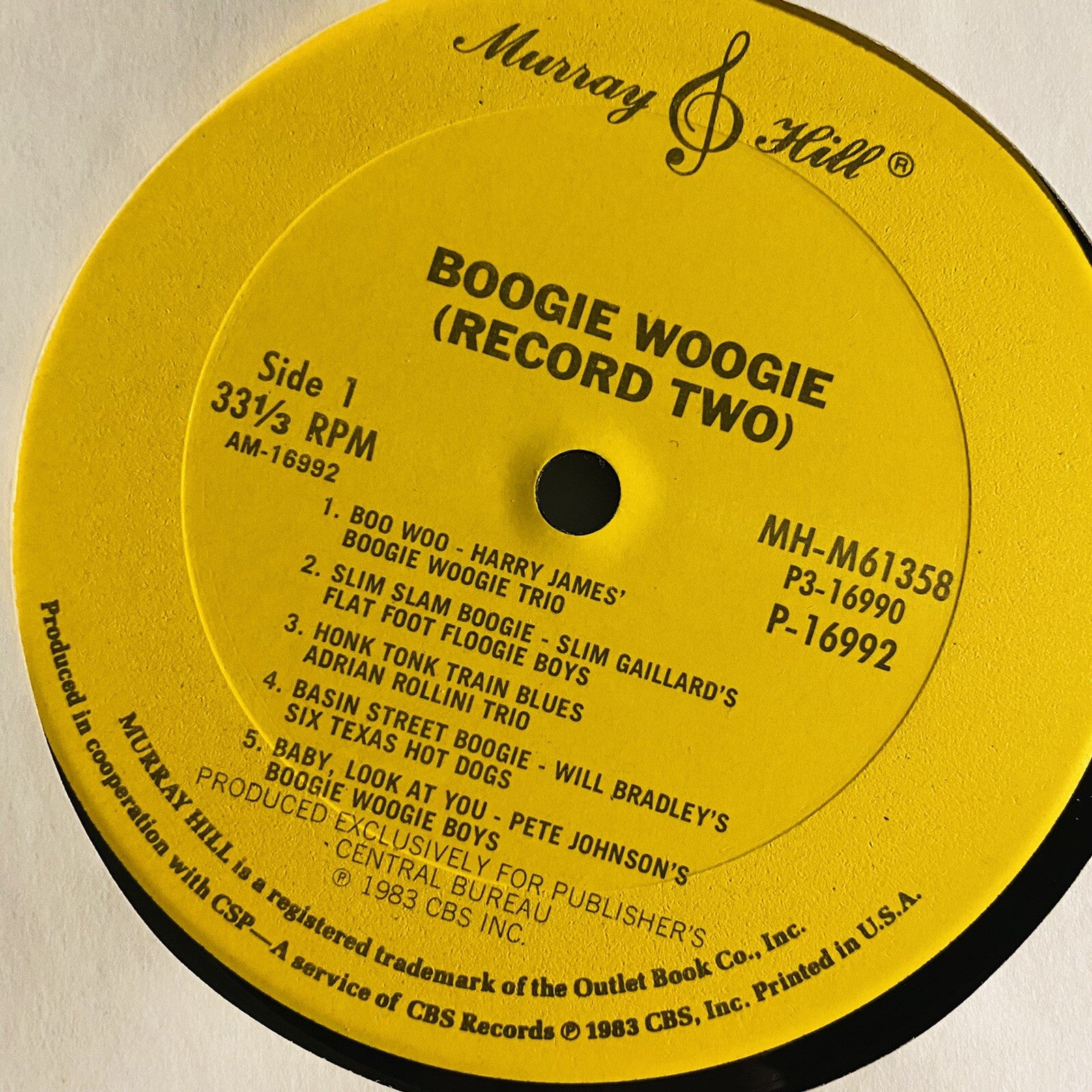 Boogie Woogie-Piano, Small Group & Big Band Classics ‘29-‘47 VINYL 3xLP RECORDS