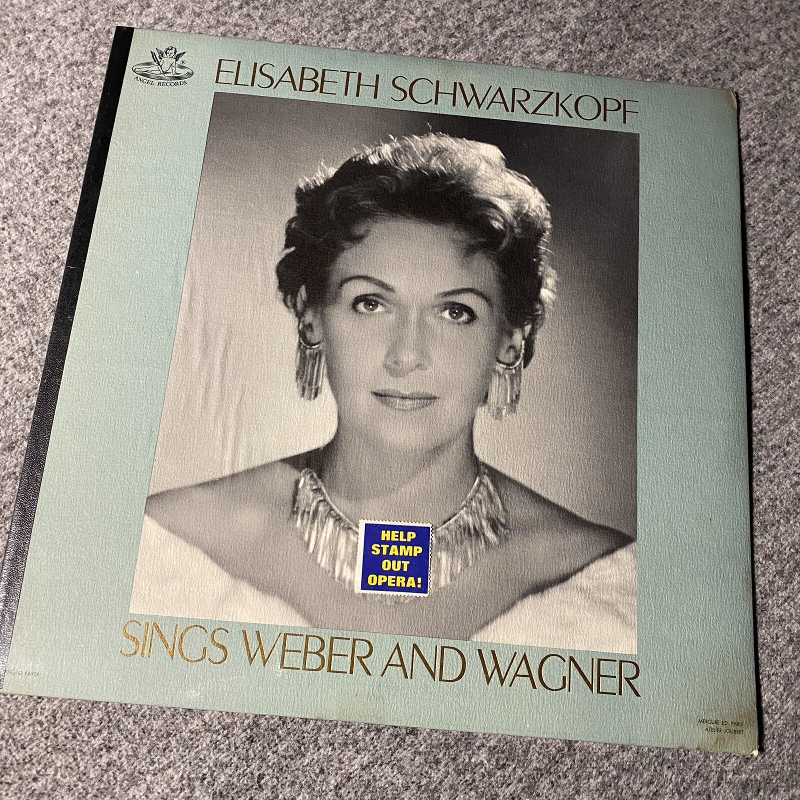 Elisabeth Schwarzkopf SINGS WEBER & WAGNER Sealed LP VINYL RECORD