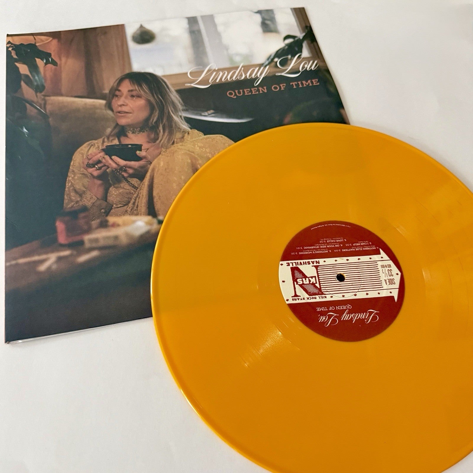 Lindsay Lou QUEEN OF TIME Color Vinyl LP Record NEW