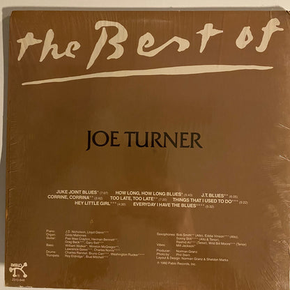 Joe Turner BEST OF Vinyl LP Record VG+