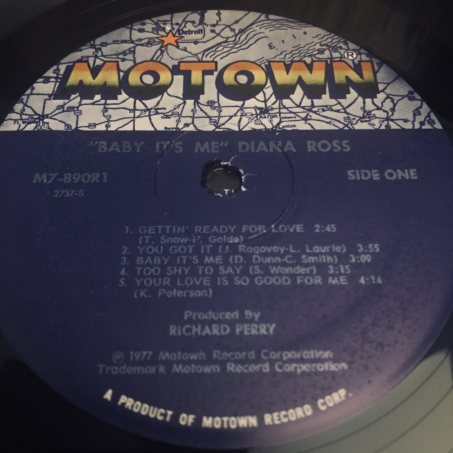 DIANA ROSS Baby It’s Me Vinyl LP REcord 1977 NM Includes Inner Sleeve VG+