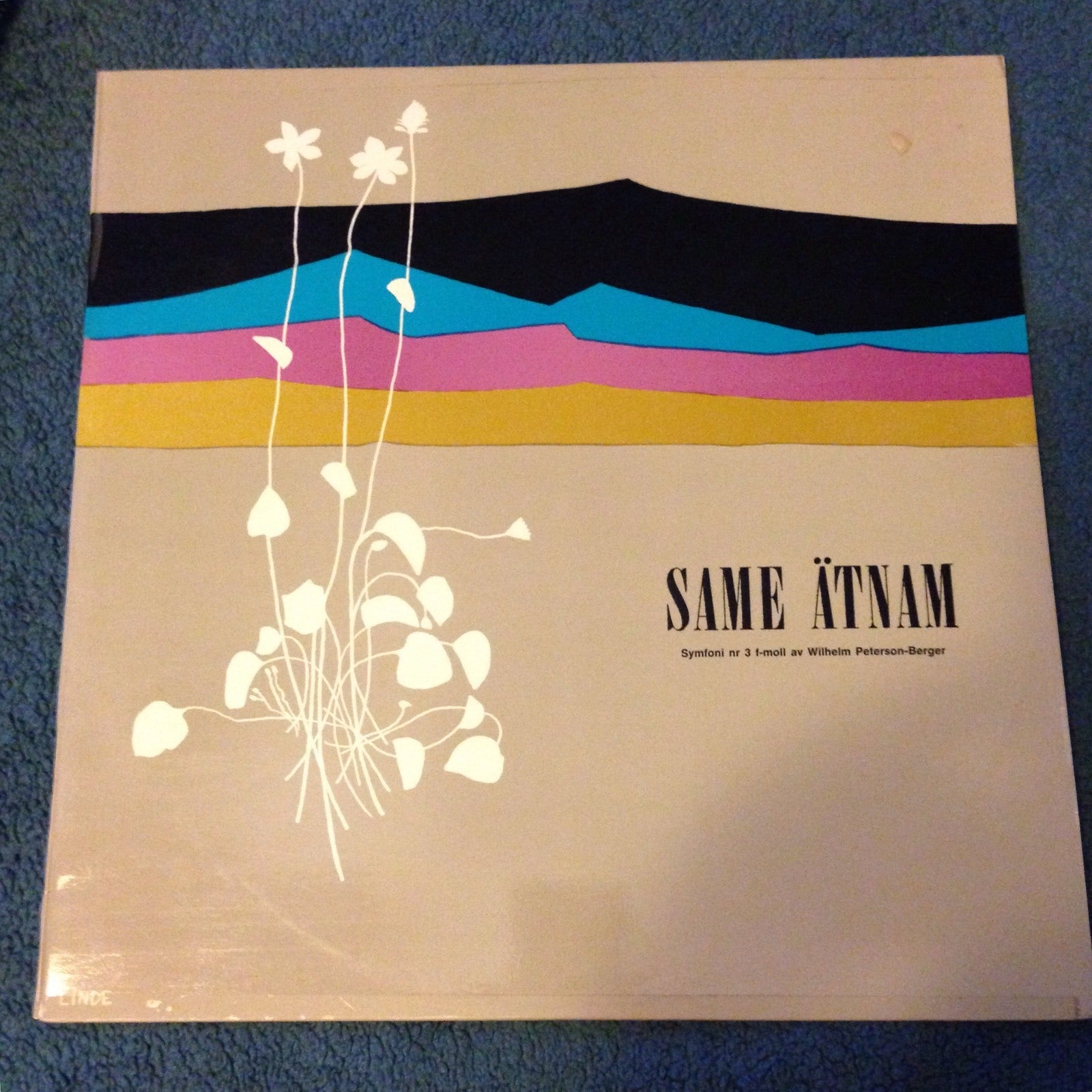 Wilhelm Pererson Berger —  RE Same Atnam Symphony #3 — Vinyl Record VG+