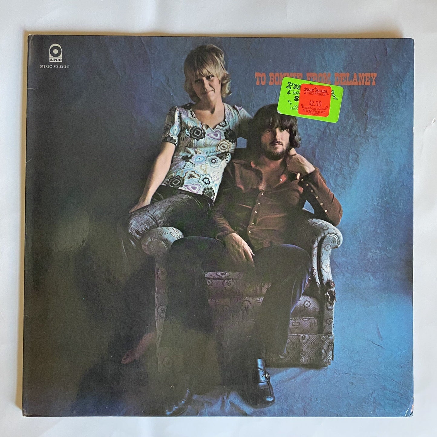 Bonnie Bramlett LADY'S CHOICE + TO BONNIE FROM DELANEY Vinyl LP Record VG+ Lot