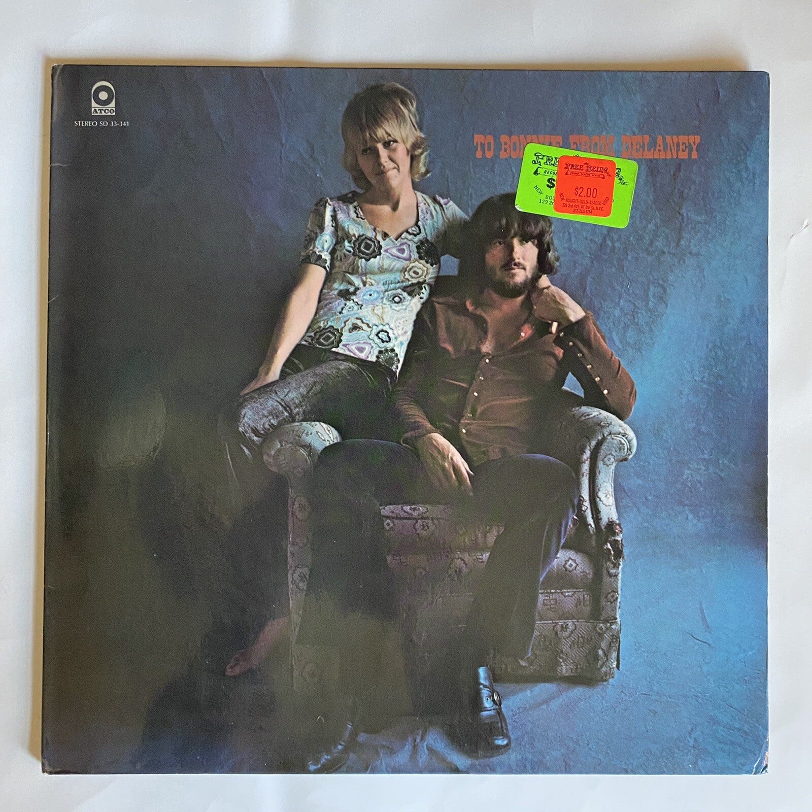 Bonnie Bramlett LADY'S CHOICE + TO BONNIE FROM DELANEY Vinyl LP Record VG+ Lot