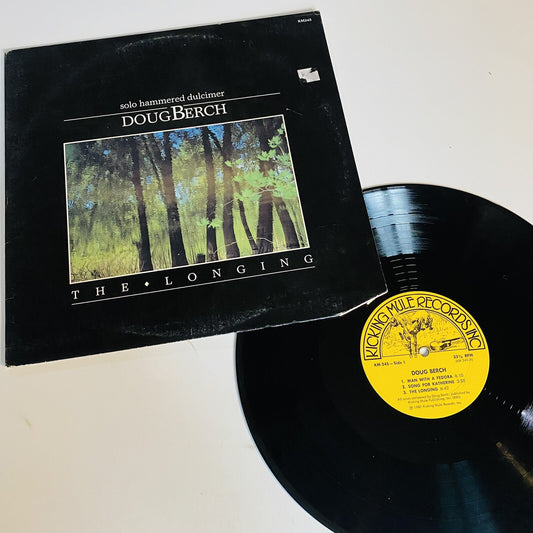 Doug Berch SOLO HAMMERED DULCIMER Vinyl LP Record VG+