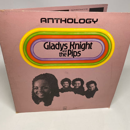 Gladys Knight & The Pips ANTHOLOGY Vinyl 2LP Records VG+ 