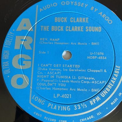 The Buck Clarke Sound VINYL LP RECORD Mono VG+/G+