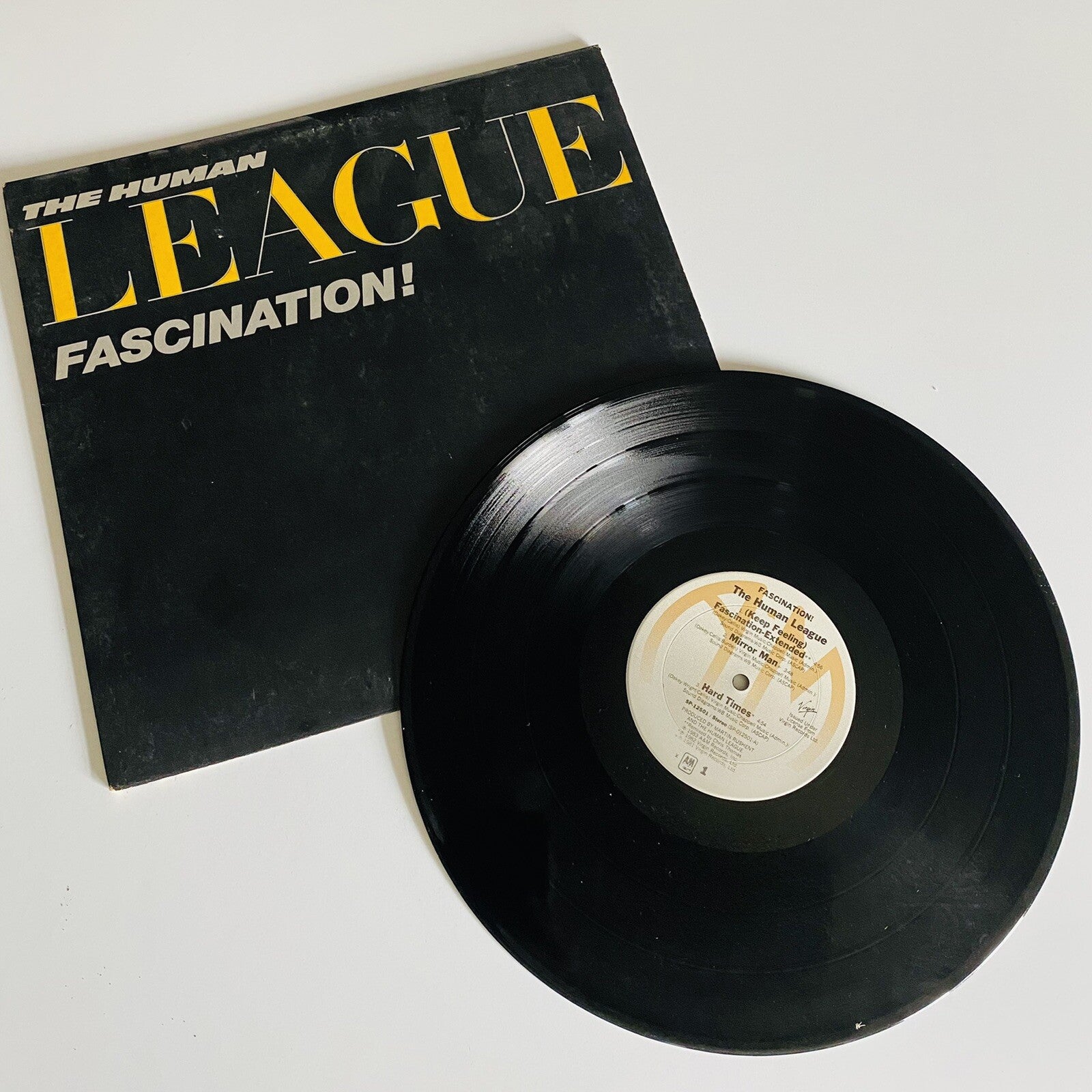Human League FASCINATION Vinyl LP Record  VG+