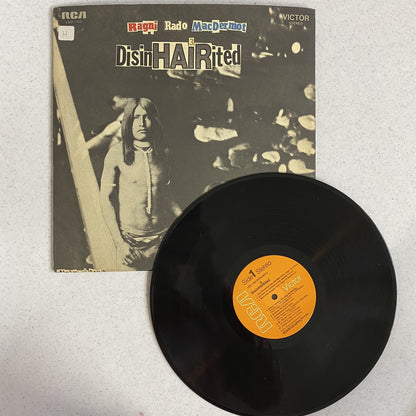 Disinhairited RAGNI RADO MACDERMOT Vinyl LP Record 1970 RCA VICTOR RECORD VG+