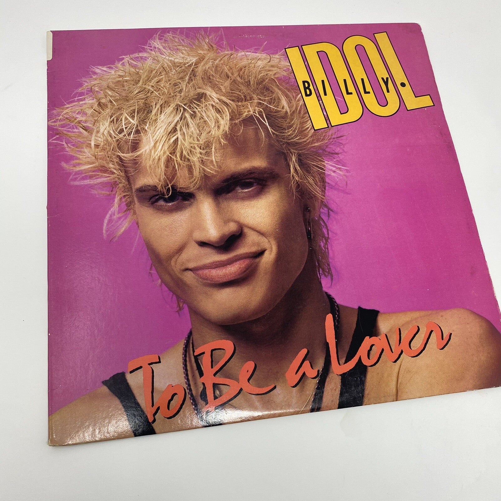 Billy Idol TO BE A LOVER 3-track 12" Single Vinyl Record VG+