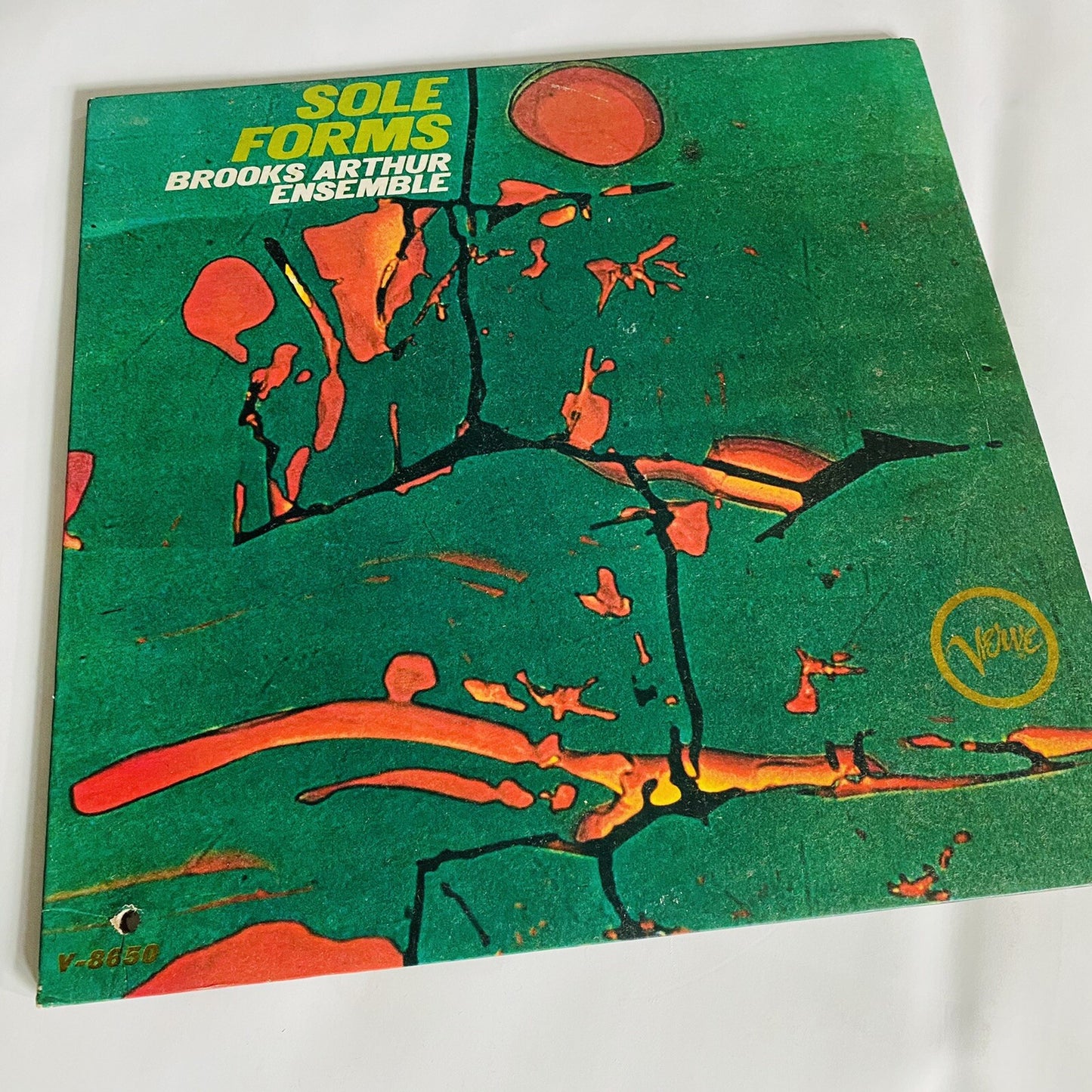 Brooks Arthur Ensemble SOLE FORMS Vinyl LO Record VG+ Gatefold