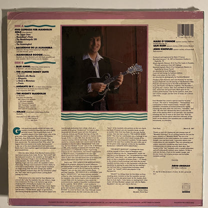 Evan Marshall MANDOLIN UNLIMITED Vinyl LP Record VG+