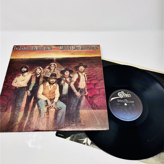 Charlie Daniels Band MILLION MILE REFLECTIONS Vinyl LP Record VG