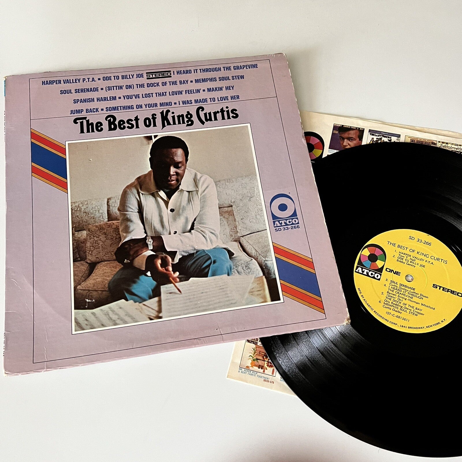 King Curtis THE BEST OF Vinyl LP Record VG+