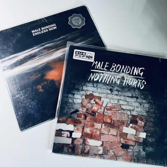 Male Bonding NOTHING HURTS + ENDLESS NOW  Vinyl LP Record NEW Sealed MINT