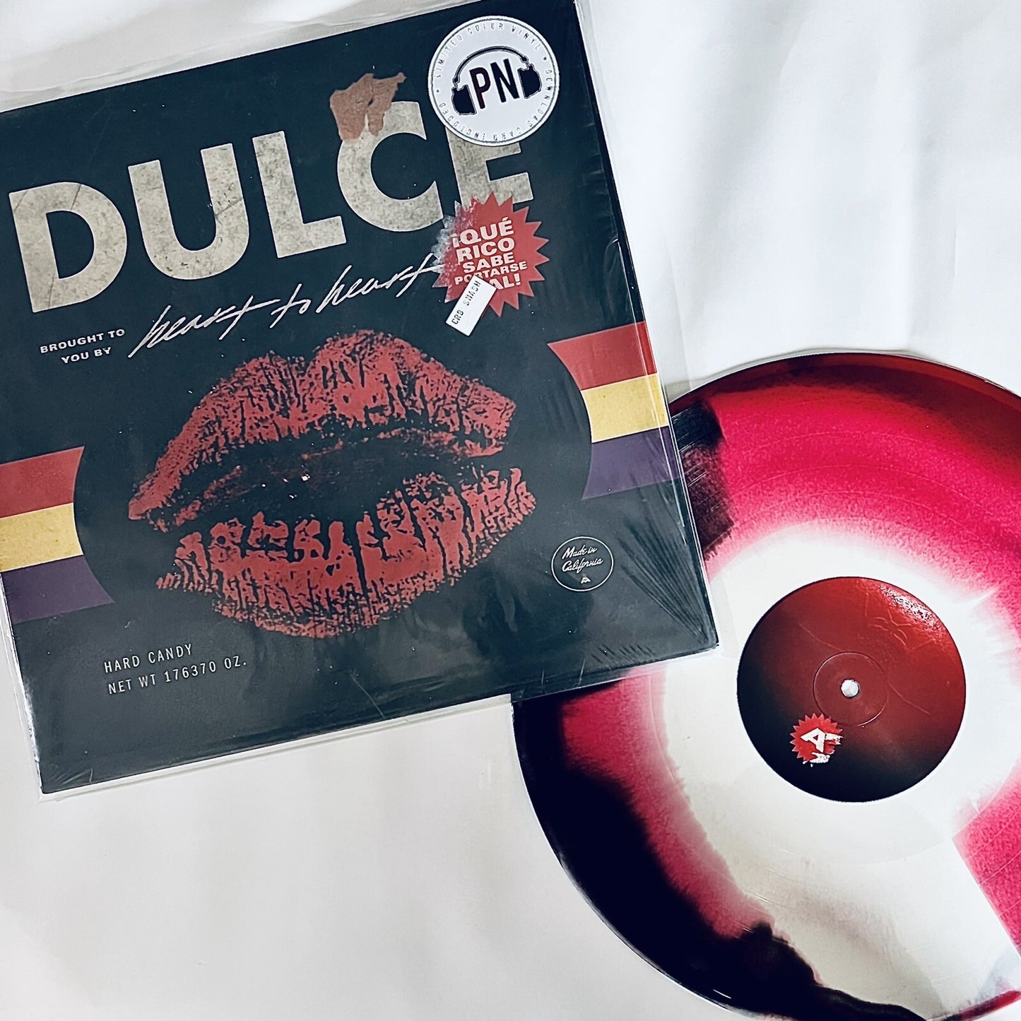 Heart to Heart DULCE Color Vinyl LP Record 300 PRESSED NM