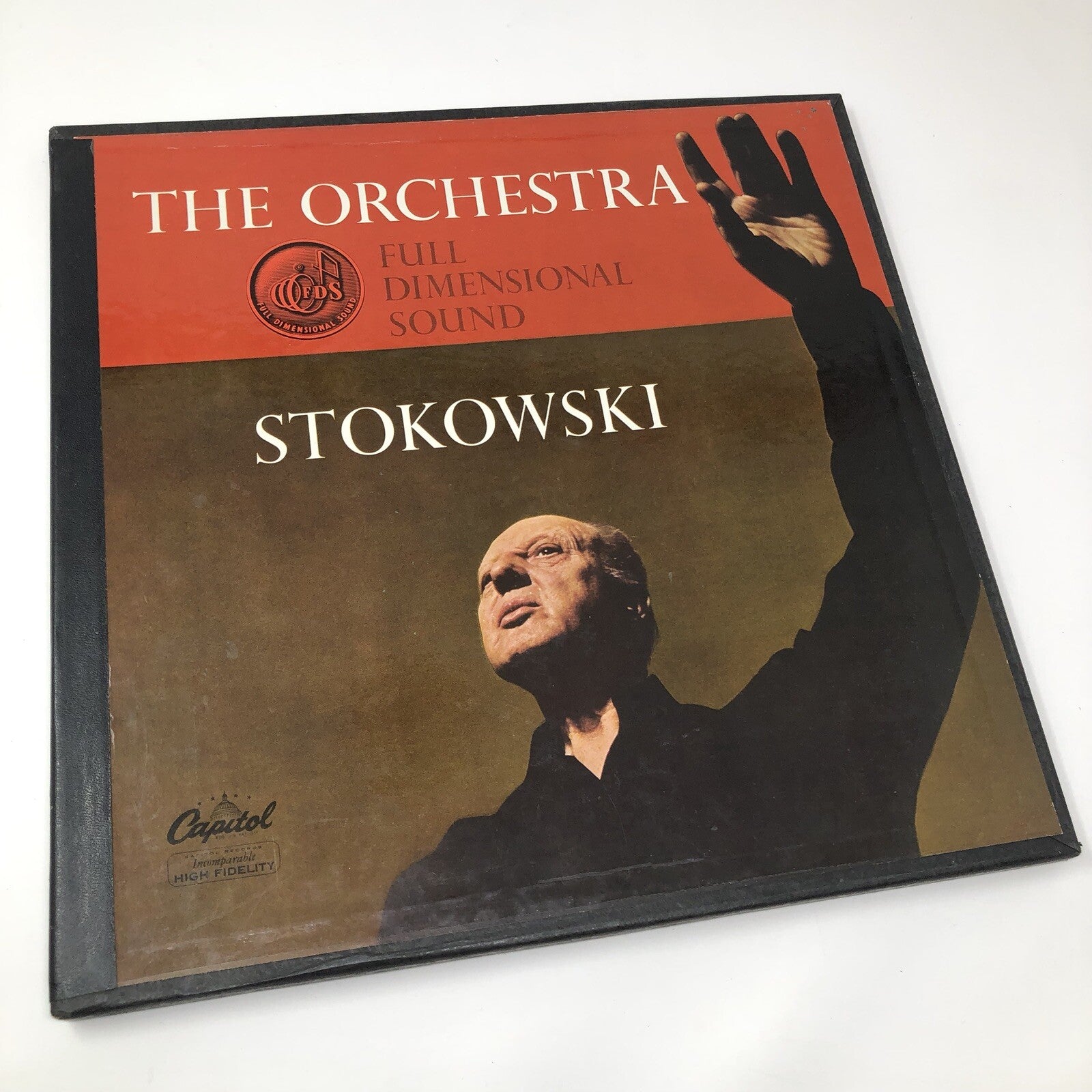 STOKOWSKI Vinyl LP Record BOX SET + Commentary Book VG+