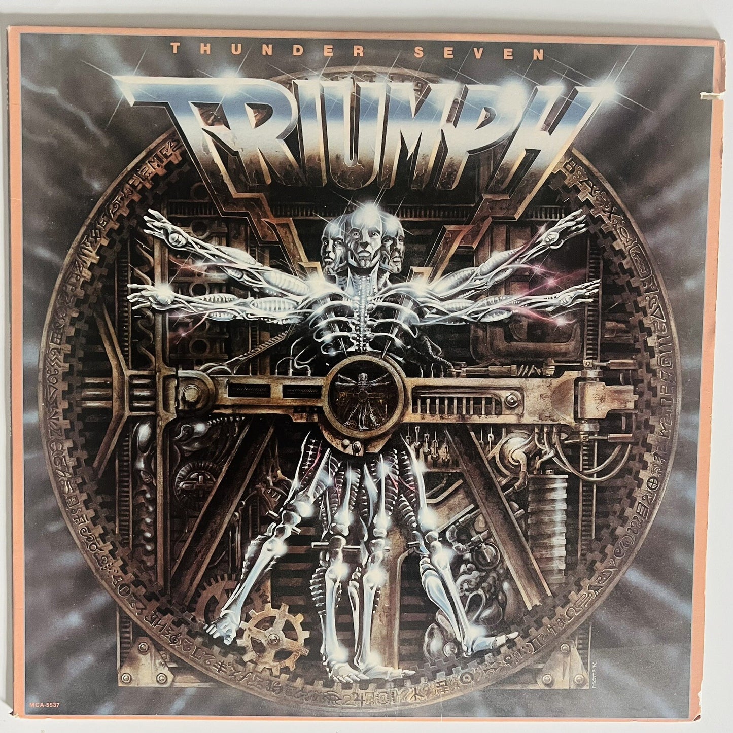 Triumph THUNDER SEVEN Vinyl LP Record VG+ w/inner sleeve