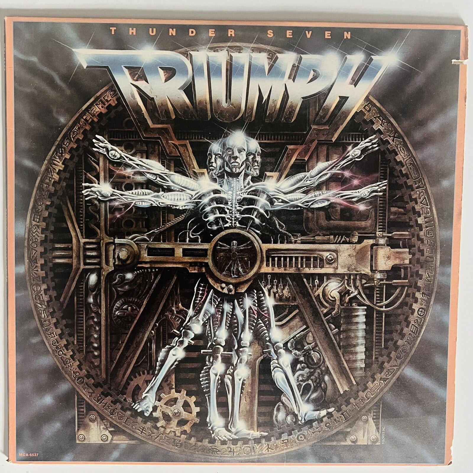 Triumph THUNDER SEVEN Vinyl LP Record VG+ w/inner sleeve