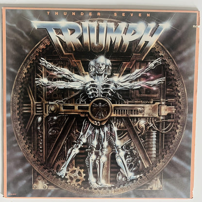 Triumph THUNDER SEVEN Vinyl LP Record VG+ w/inner sleeve