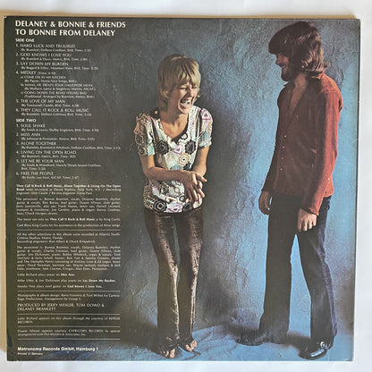 Bonnie Bramlett LADY'S CHOICE + TO BONNIE FROM DELANEY Vinyl LP Record VG+ Lot
