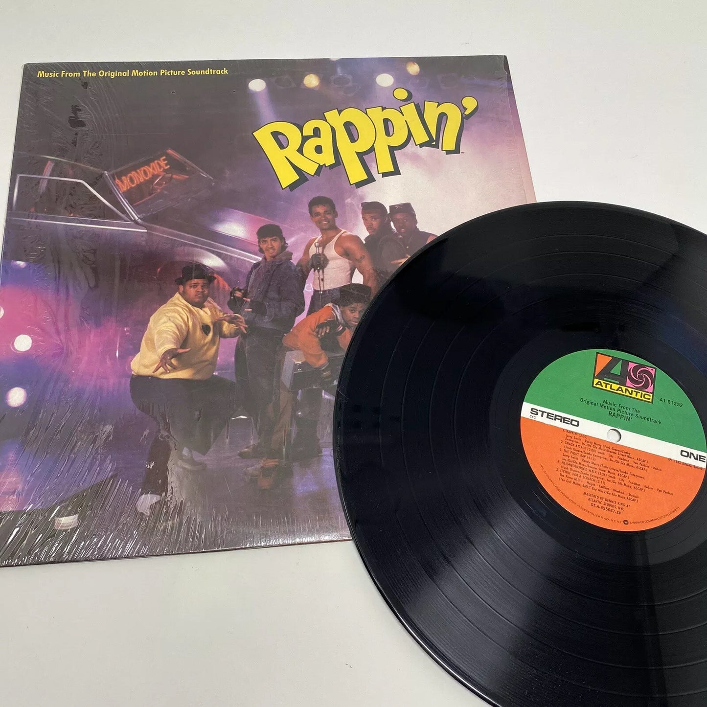 Rappin SOUNDTRACK Vinyl LP Record Original 1985 Starsky Force M.D.s VG+