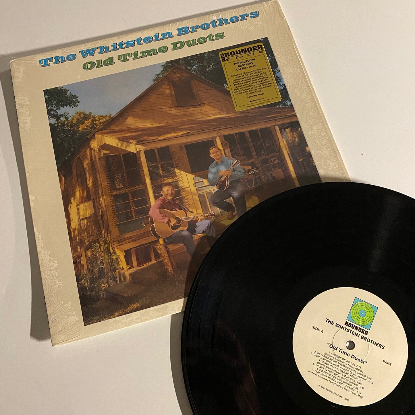 Whitstein Brothers OLD TIME DUETS Vinyl LP Record VG++