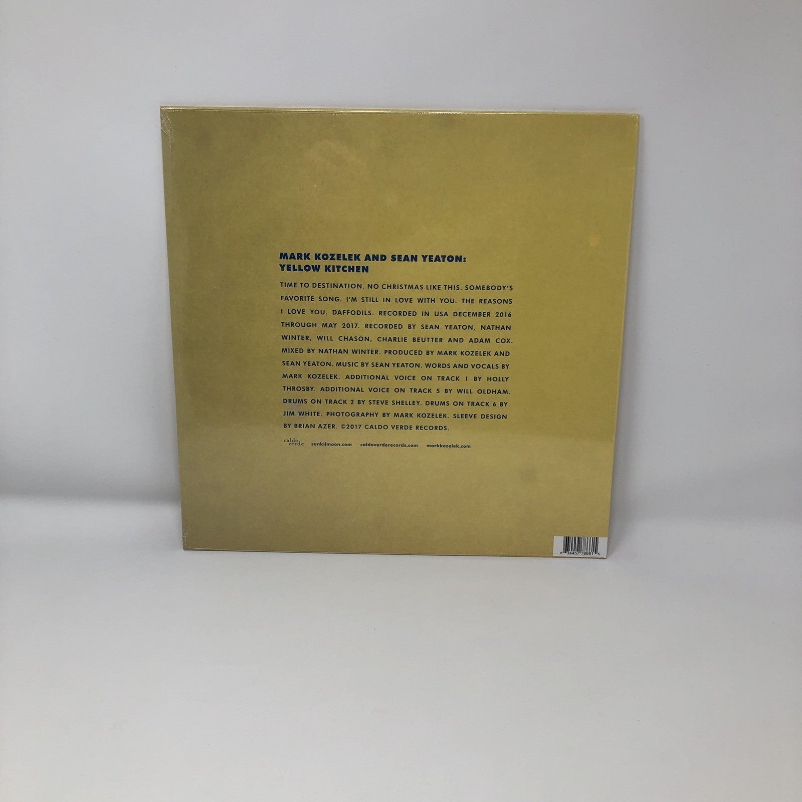 Mark Kozelek & Sean Yeaton YELLOW KITCHEN Vinyl LP Record SEALED New