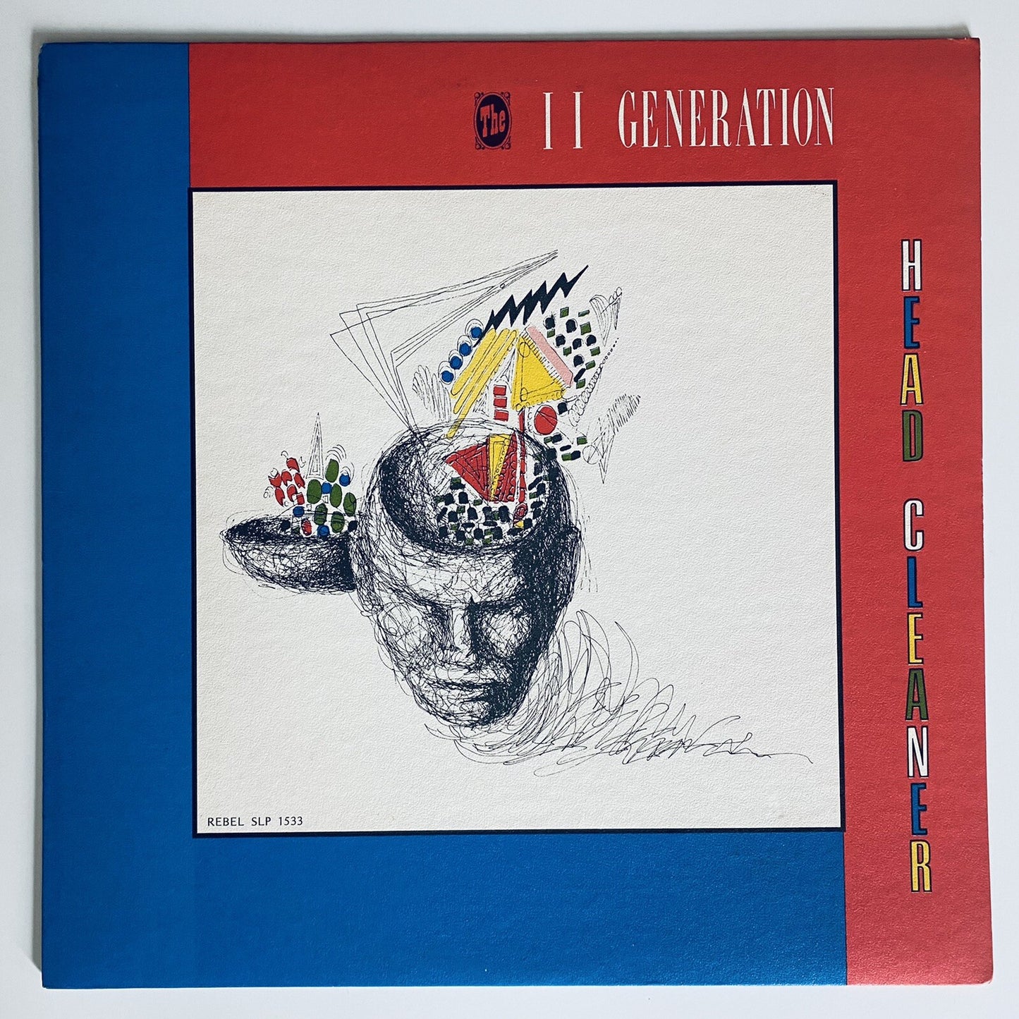 The II Generation HEAD CLEANER Vinyl LP Record 1974 Complete w/insert VG+
