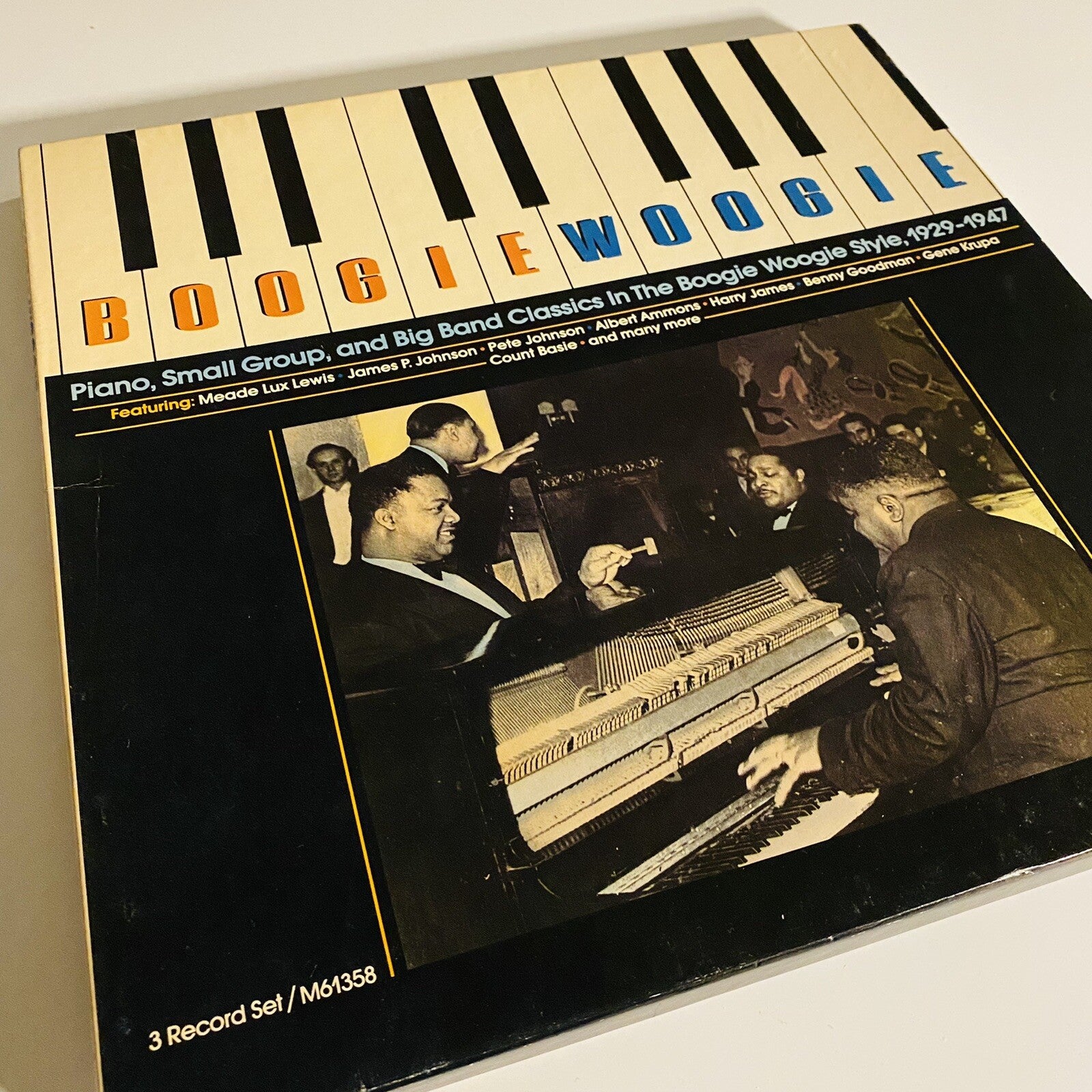 Boogie Woogie-Piano, Small Group & Big Band Classics ‘29-‘47 VINYL 3xLP RECORDS