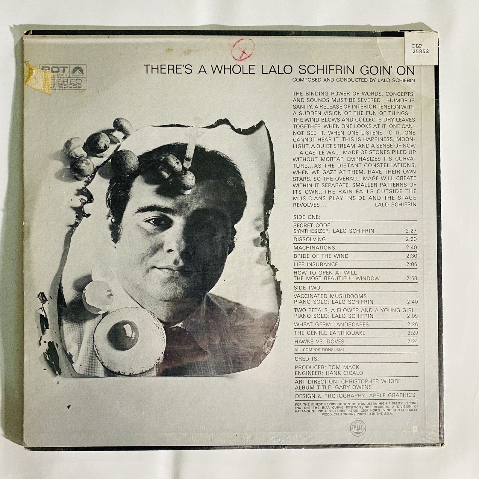 Lalo Schifrin THERE'S A WHOLE GOIN ON Vinyl LP Record SEALED