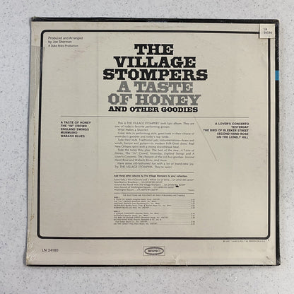 VILLAGE STOMPERS A Taste Of Honey And Other Goodies VINYL LP RECORD Sealed!!
