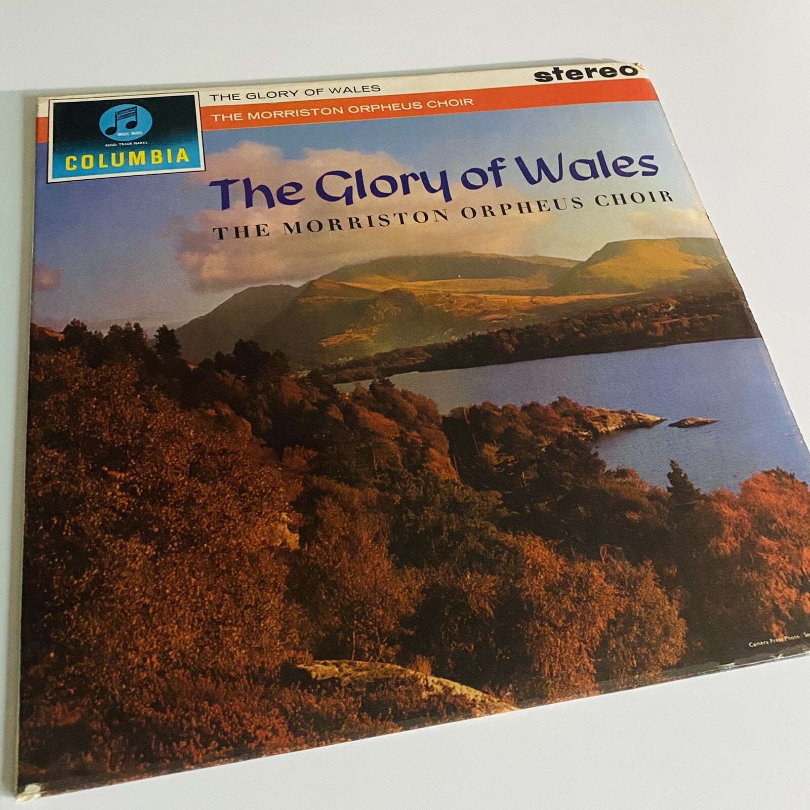 Morriston Orpheus Choir THE GLORY OF WHALES Vinyl LP Record VG+