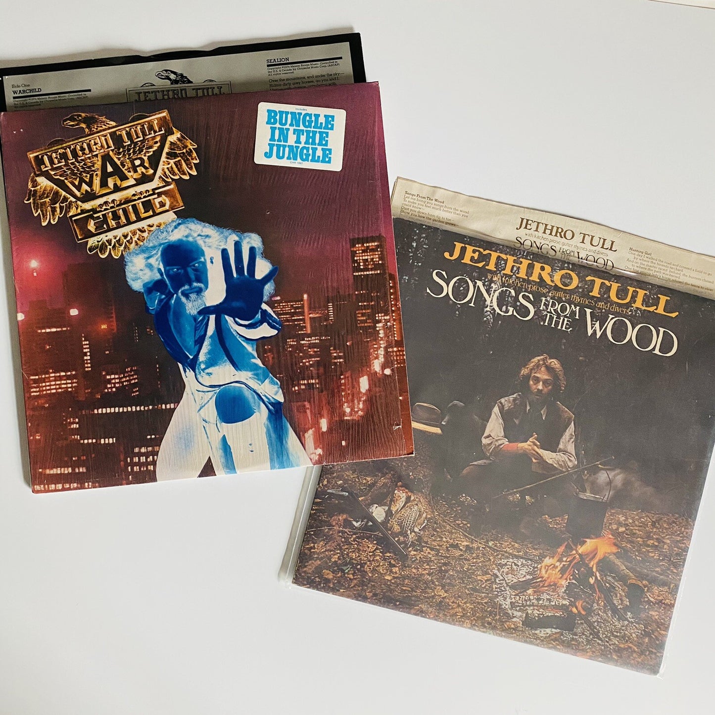 Jethro Tull Songs From The Wood Vinyl LP 1977 Original