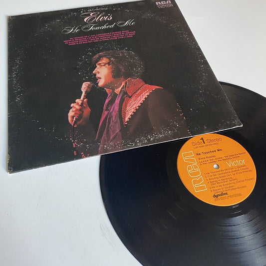 Elvis Presley HE TOUCHED ME Vinyl LP Record VG/VG+