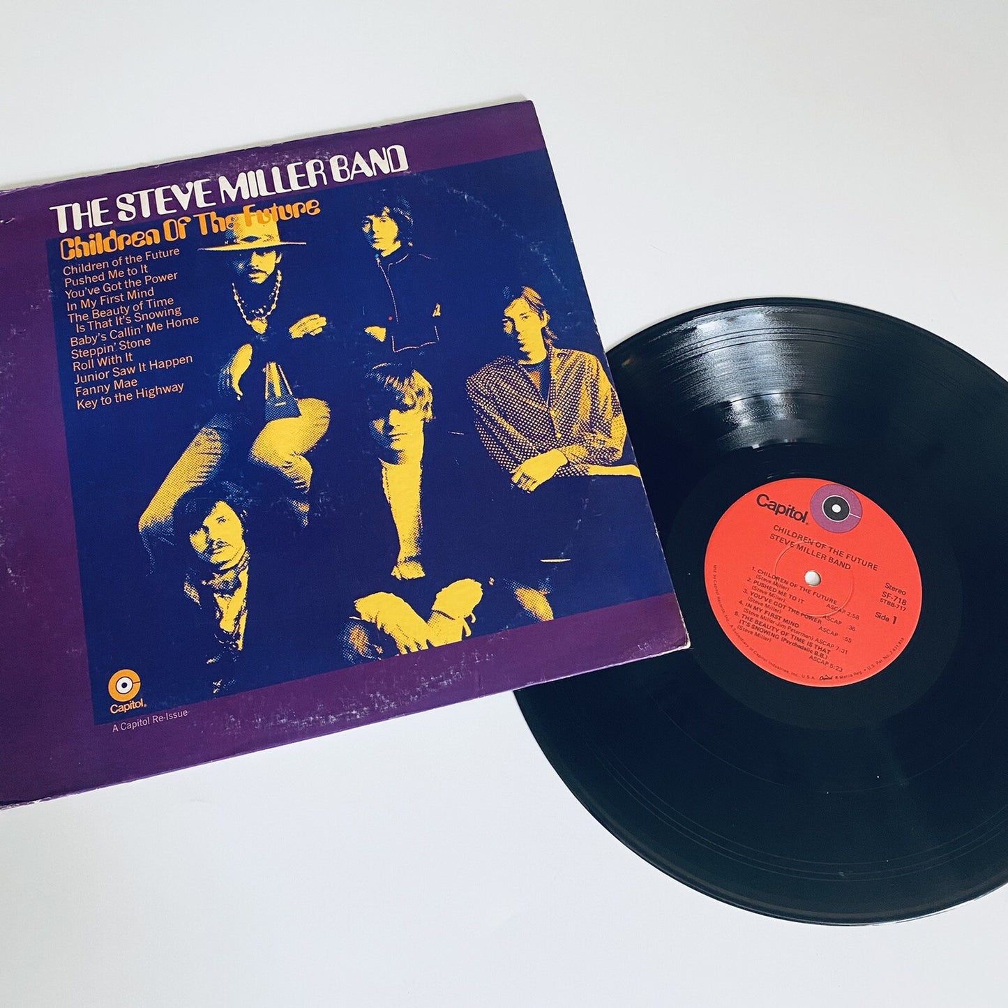 Steve Miller Band CHILDREN OF THE FUTURE Vinyl LP Record VG+