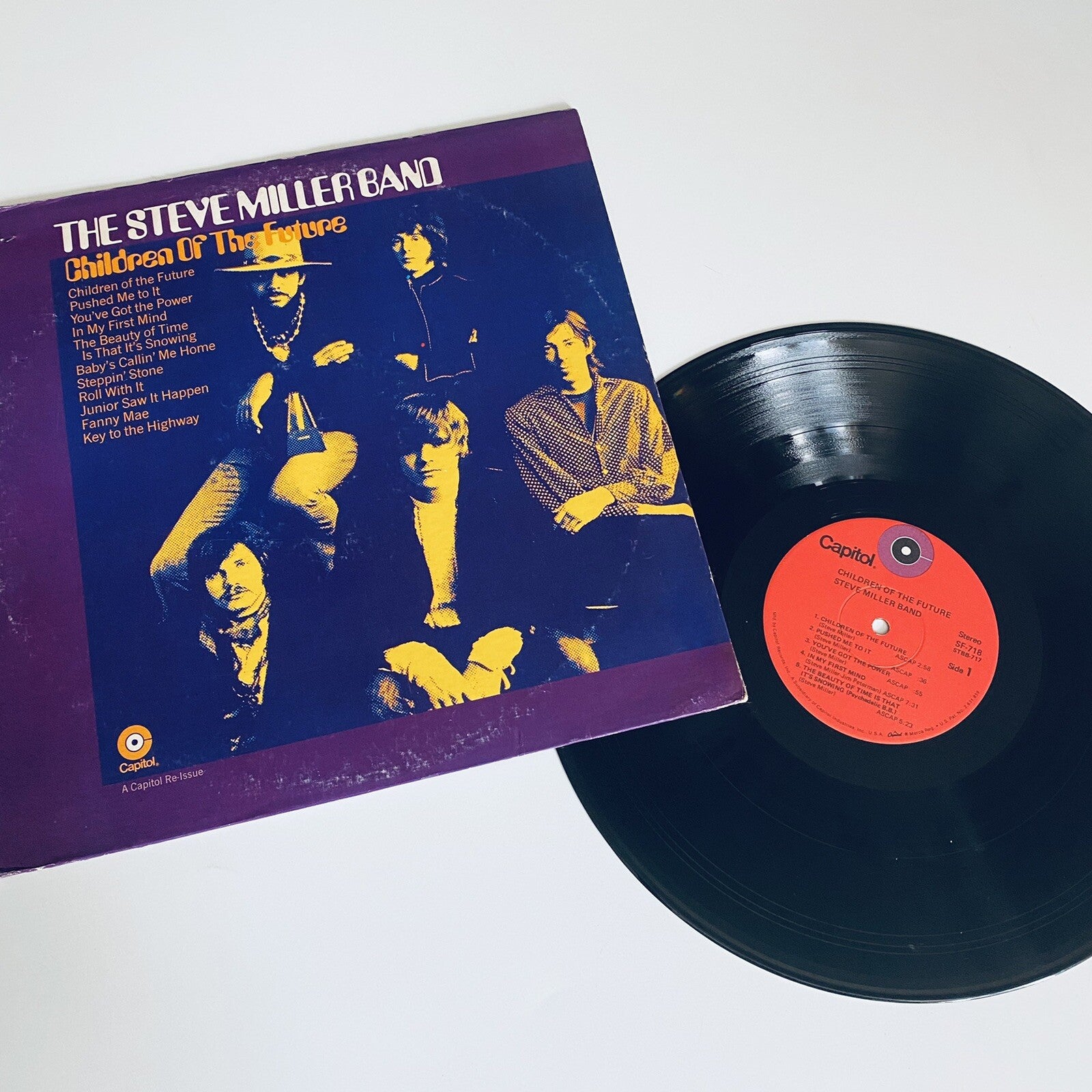 Steve Miller Band CHILDREN OF THE FUTURE Vinyl LP Record VG+