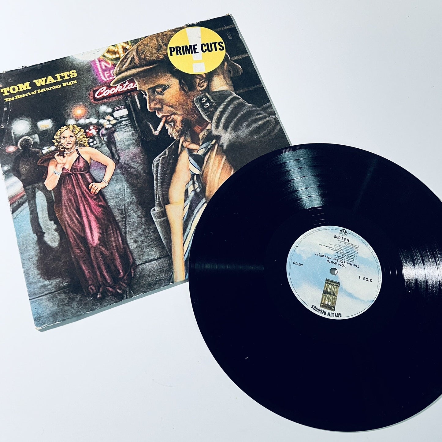 Tom Waits THE HEART OF SATURDAY NIGHT Vinyl LP Record GERMAN IMPORT VG+ 1974