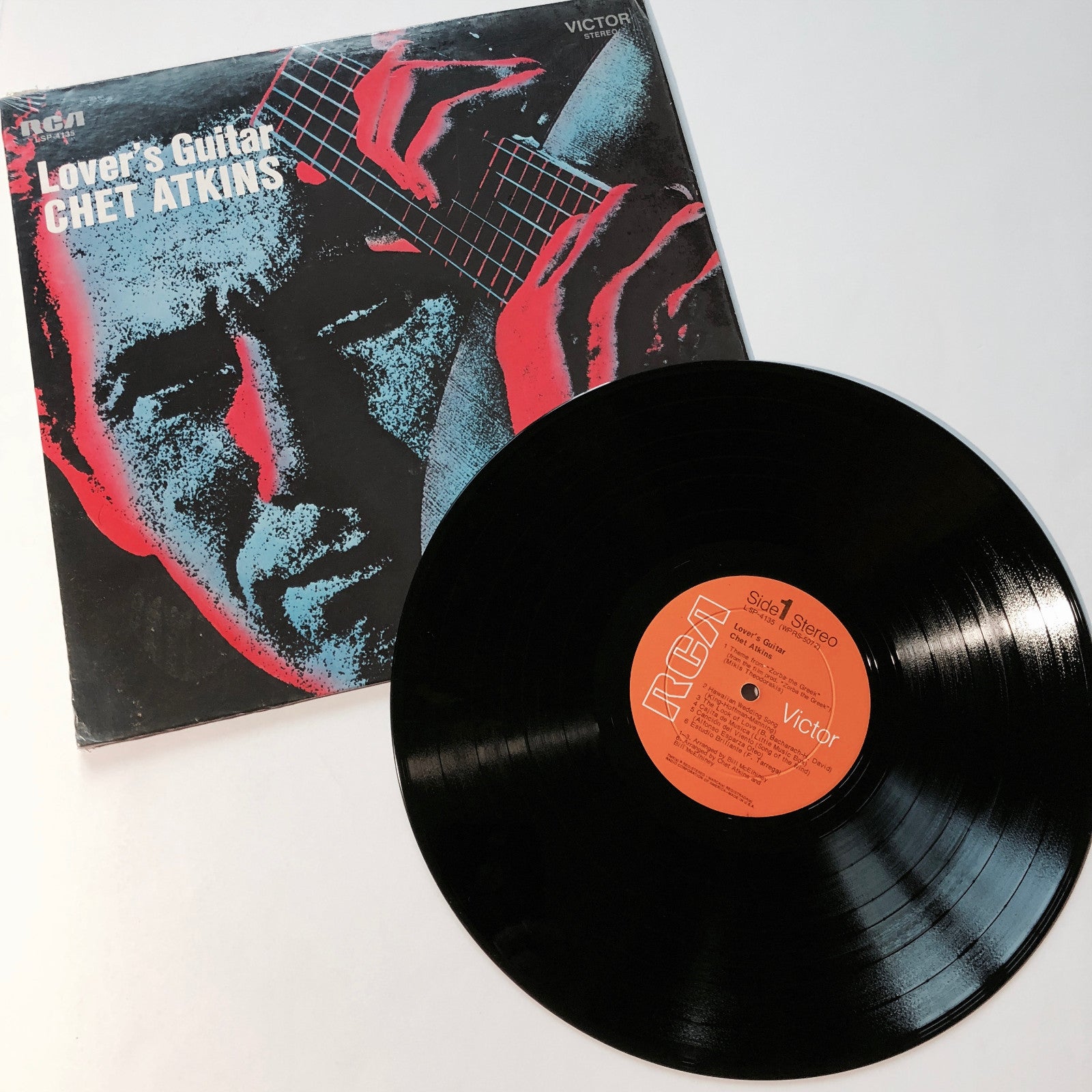 CHET ATKINS Lover's Guitar LSP-4135 RCA/VICTOR 1st U.S. Press NM