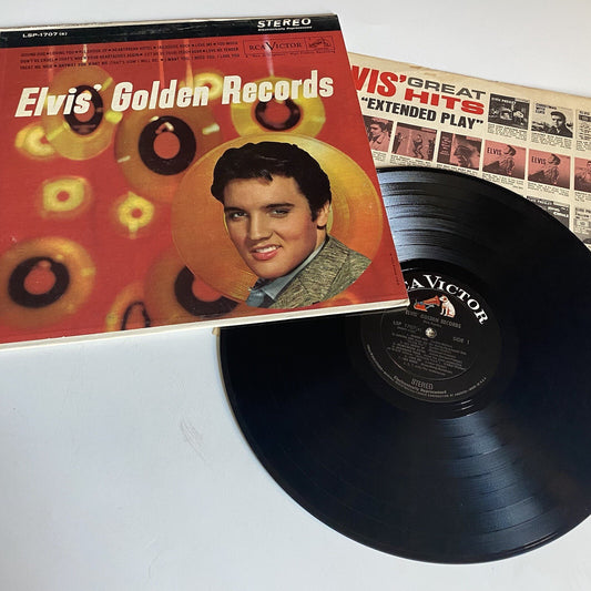Elvis Presley ELVIS' GOLDEN RECORDS Vinyl LP RECORD Excellent