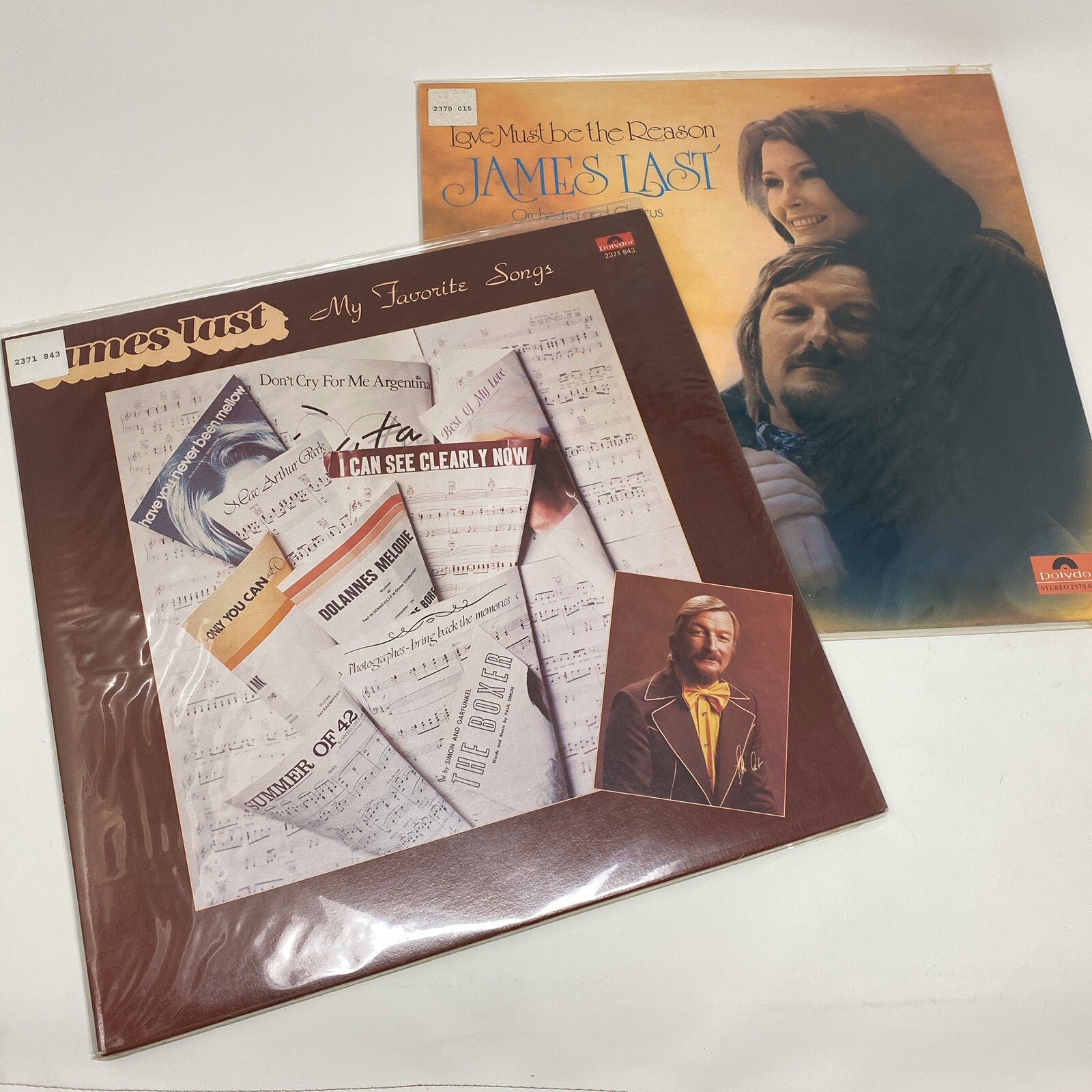James Last LOVE MUST BE + FAVORITE SONGS Vinyl LP Record VG+