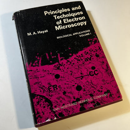 Principles and Techniques of Electron Microscopy VOL 1 by M.A. HAYAT