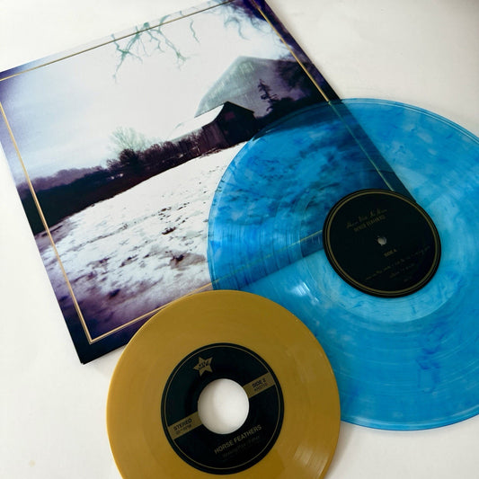 Horse Feathers HORSE WITH NO HOME Color Vinyl LP Record w/Bonus 7”