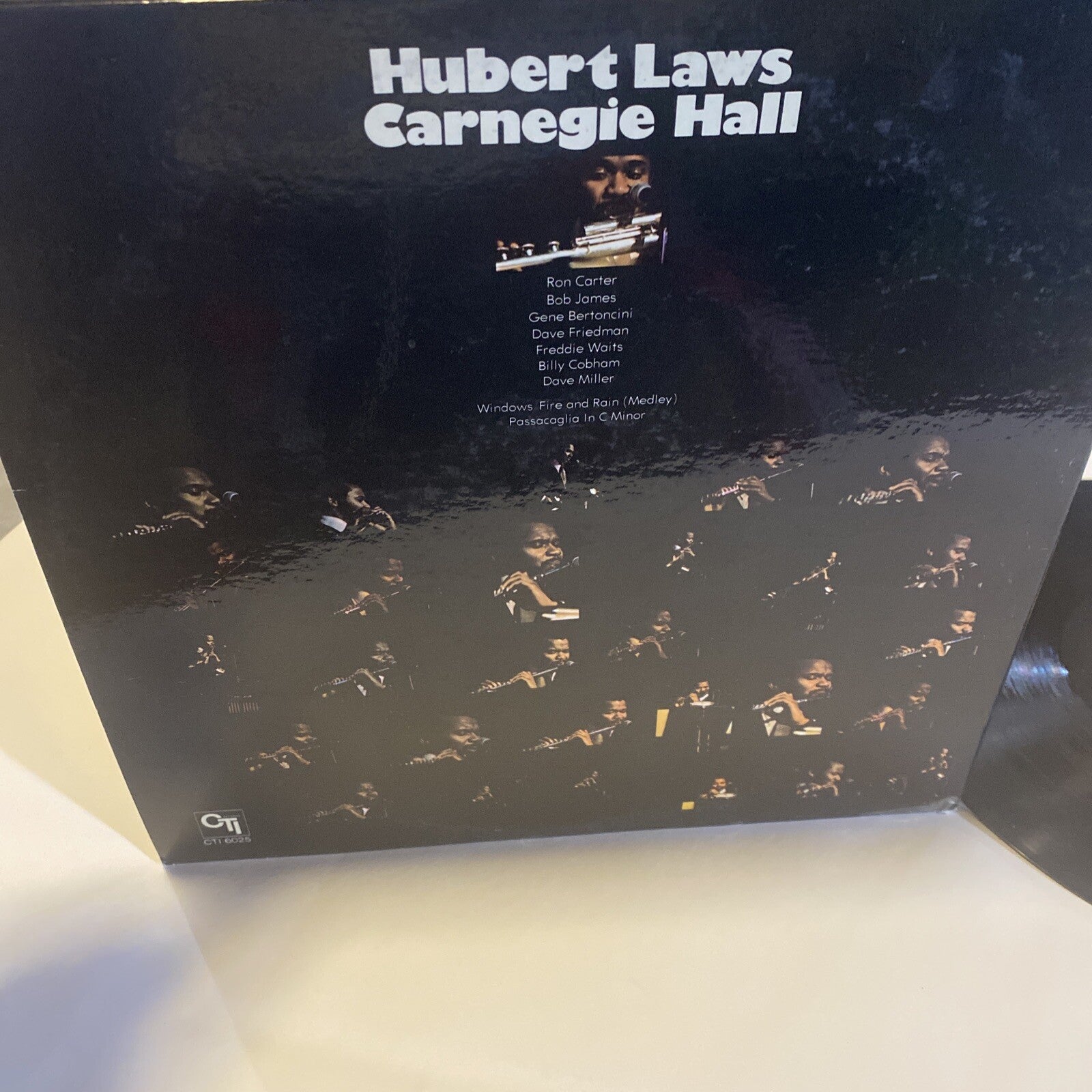 Hubert Laws CARNEGIE HALL Vinyl LP Record  6025 VG+