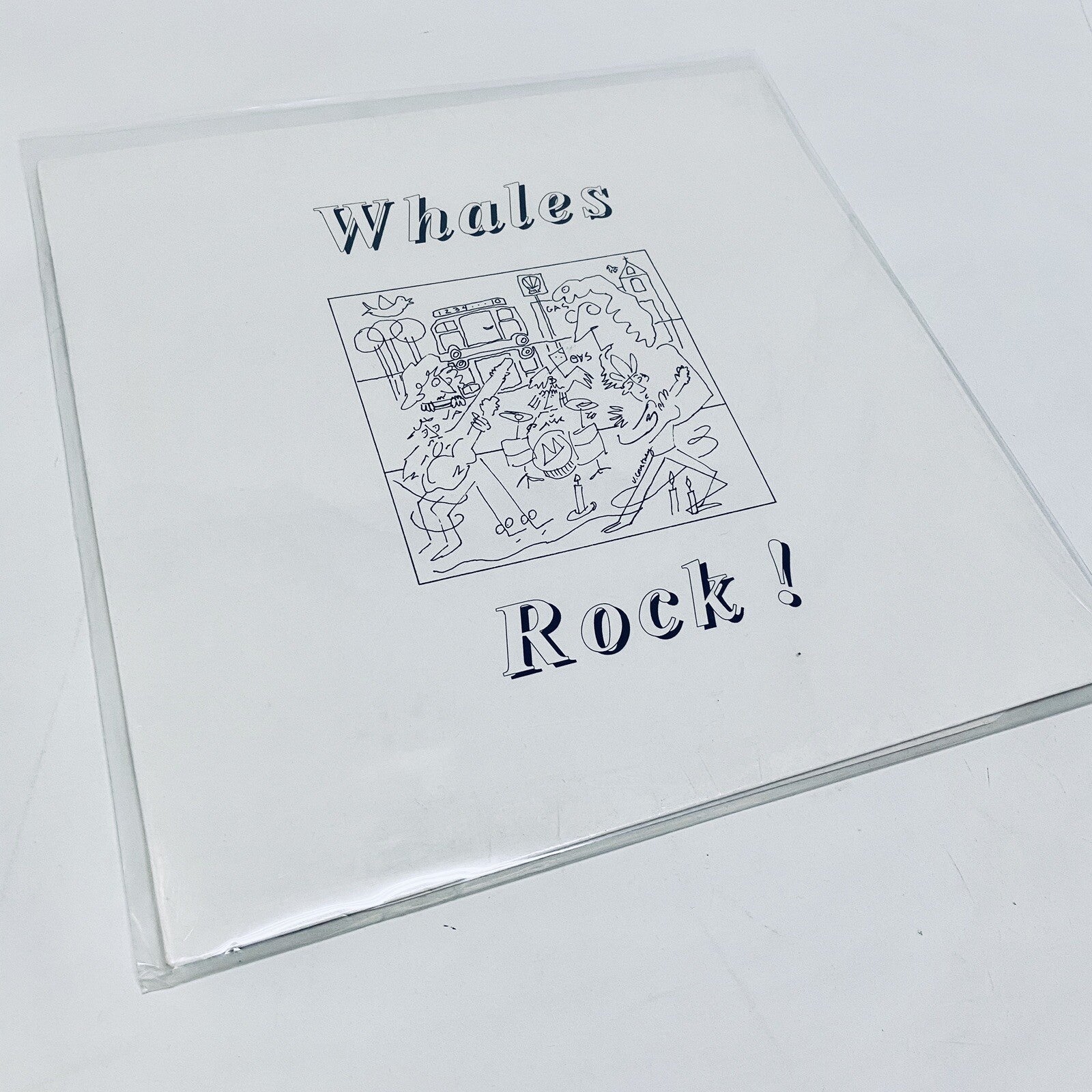 Whales ROCK! Vibyl LP Record NM 