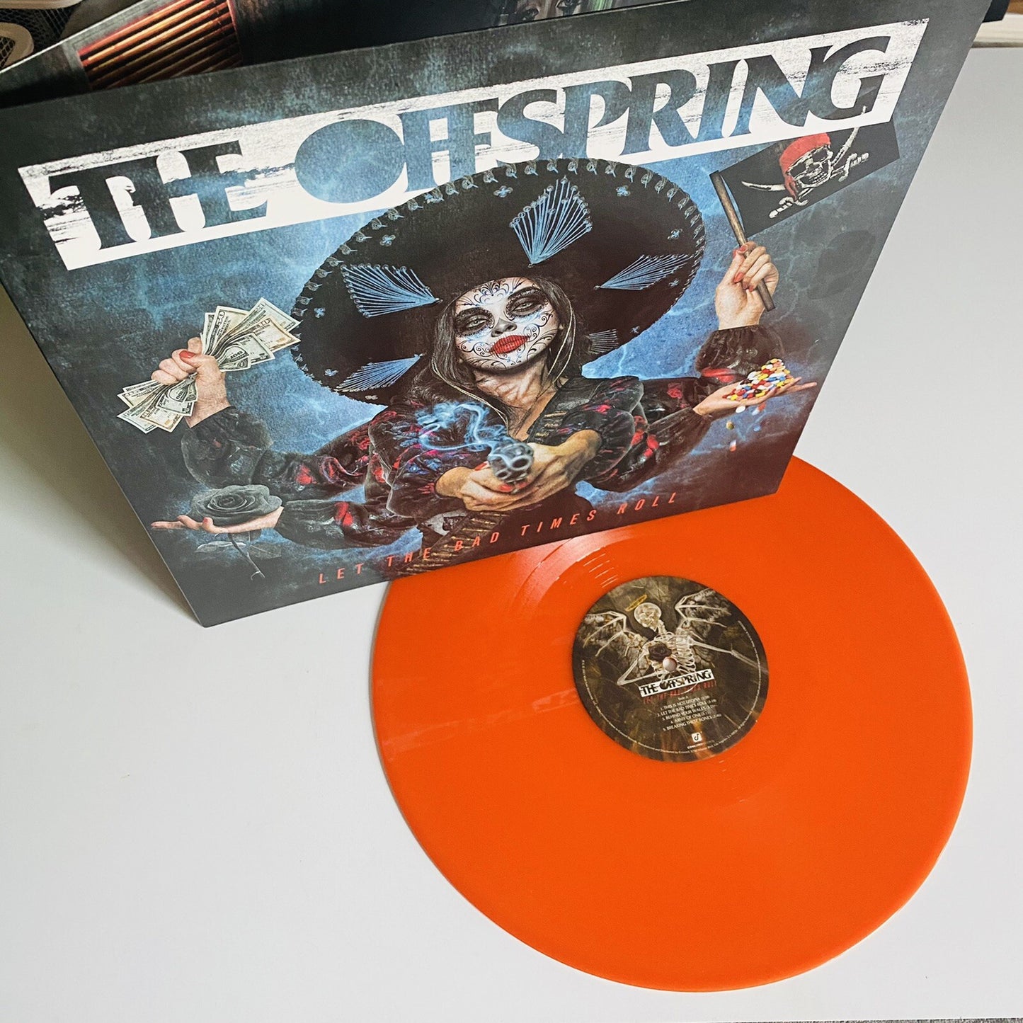 The Offspring LET THE BAD TIMES ROLL Limited Edition NEW ORANGE COLORED VINYL LP